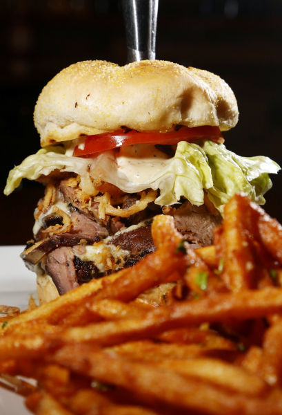 Clyde's steakhouse burger